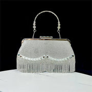 KTV-Inspired Tassel Evening Bag | Shoulder & Crossbody Bag